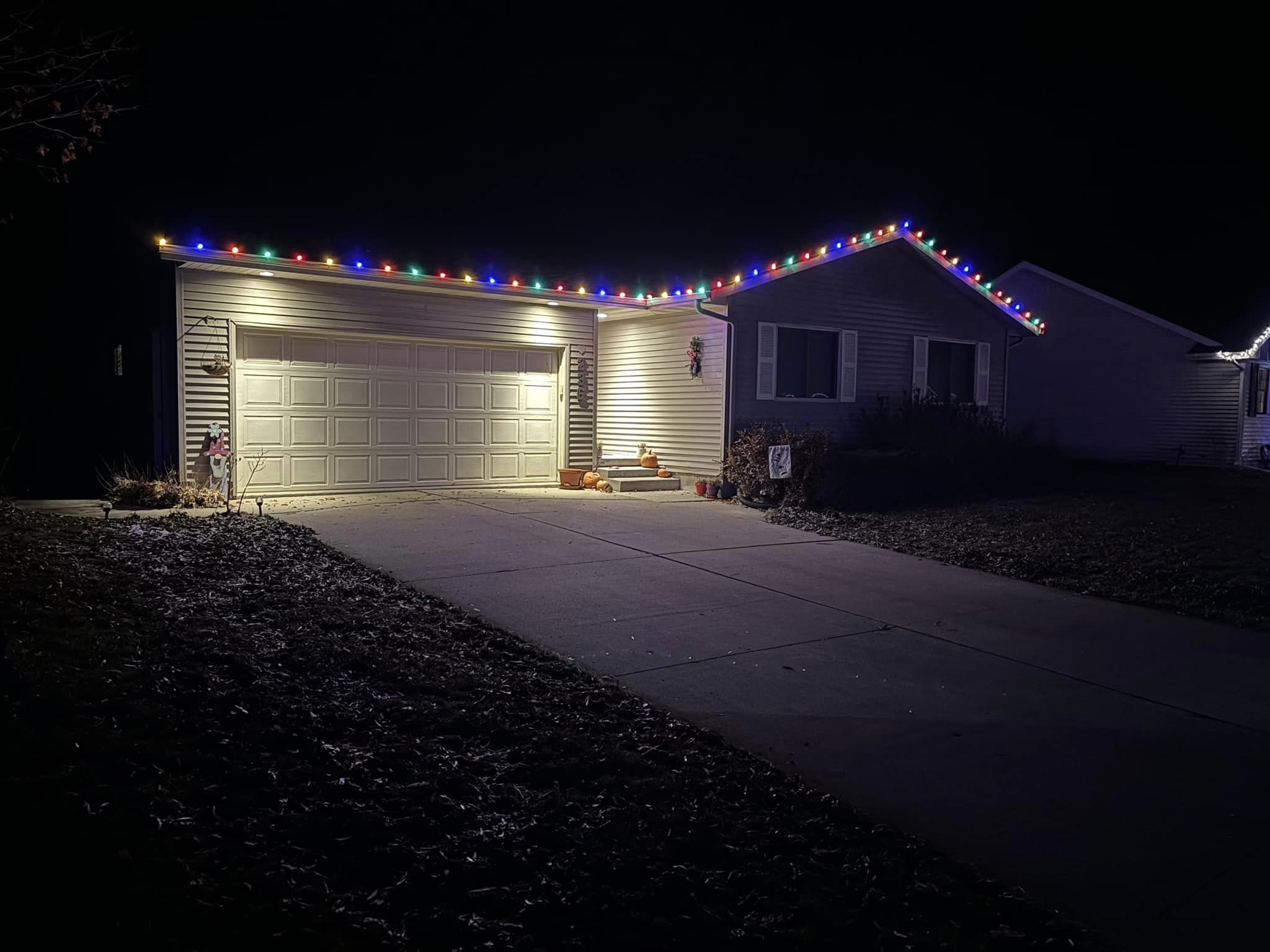we hang christmas lights